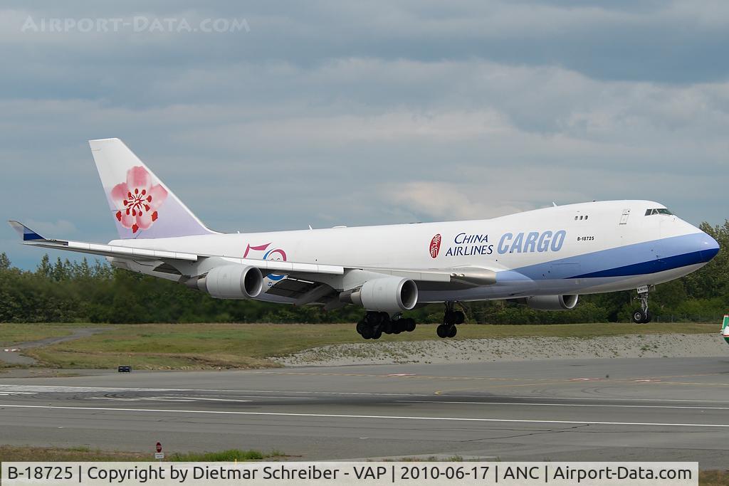 B-18725, 2007 Boeing 747-409F/SCD C/N 30771, China Airlines Boeing 747-400