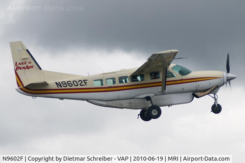 N9602F, 1985 Cessna 208 Caravan I C/N 20800103, Lake & Pen Air Cessna 208