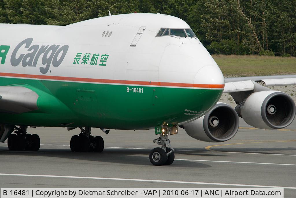 B-16481, Boeing 747-45EF (SCD) C/N 30607, Eva Air Boeing 747-400