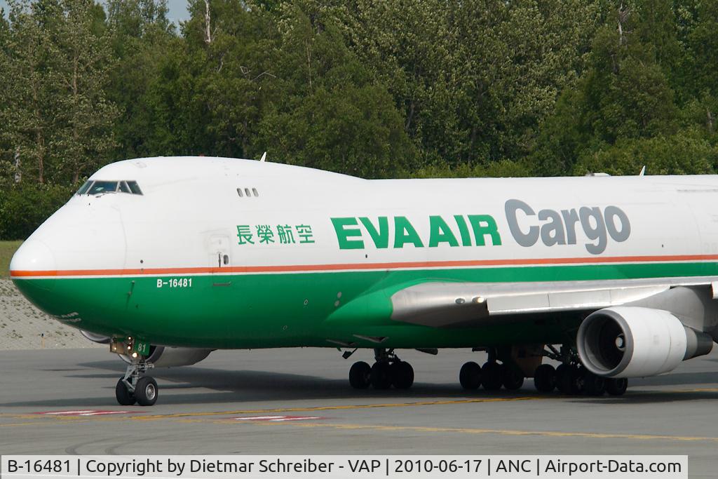 B-16481, Boeing 747-45EF (SCD) C/N 30607, Eva Air Boeing 747-400