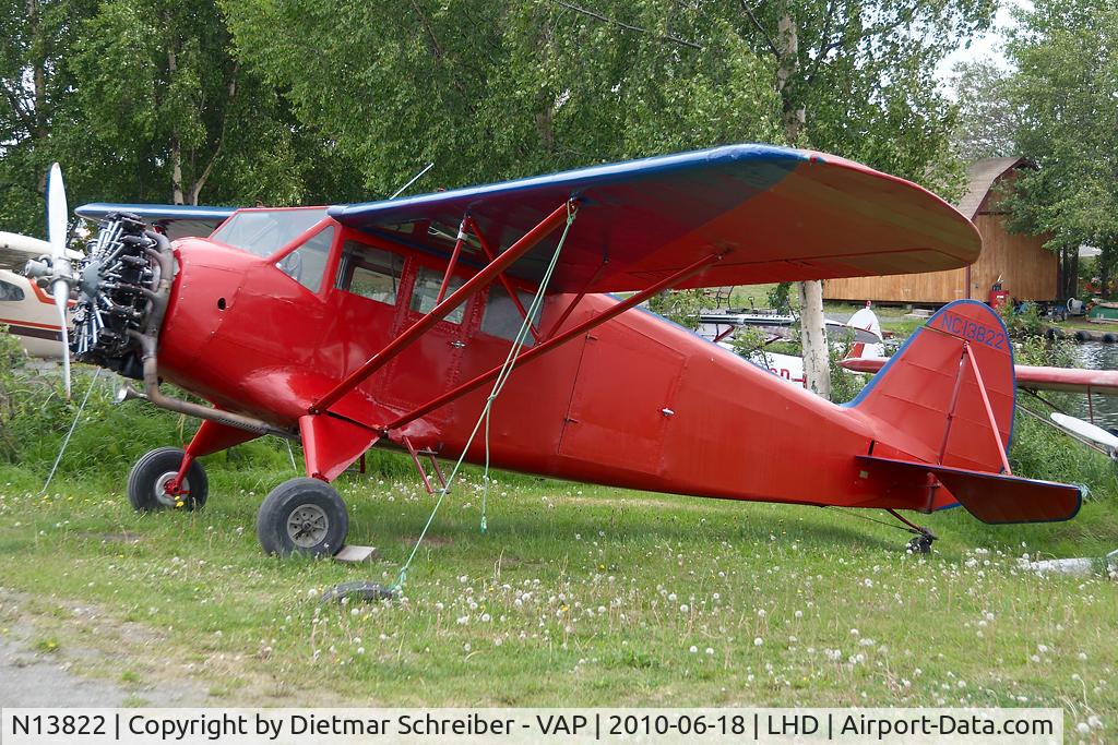 N13822, 1933 Stinson JR. SR C/N 8774, Stinson JR