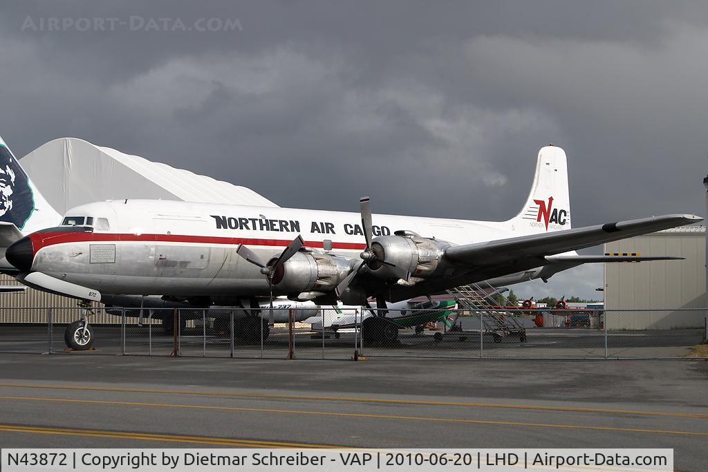 N43872, 1953 Douglas VC-118A Liftmaster (DC-6A) C/N 44665, Northern Air Cargo DC6