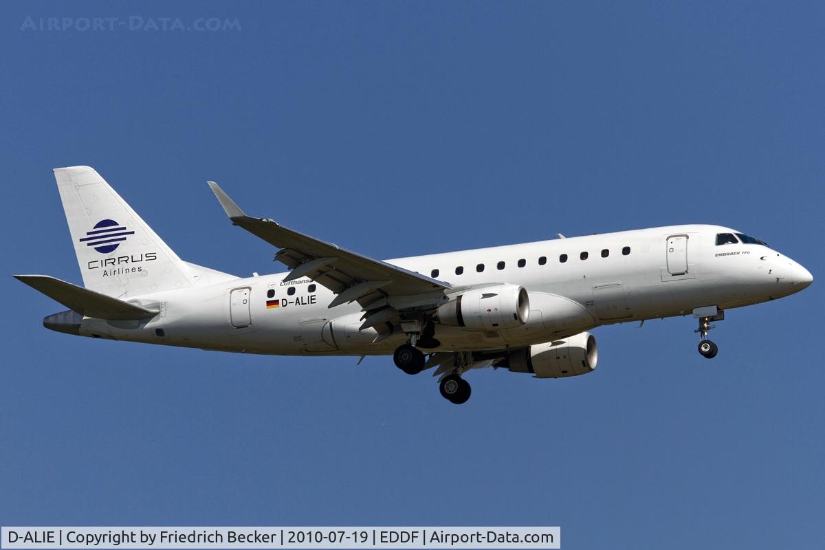 D-ALIE, 2004 Embraer 170LR (ERJ-170-100LR) C/N 17000059, on final RW07R