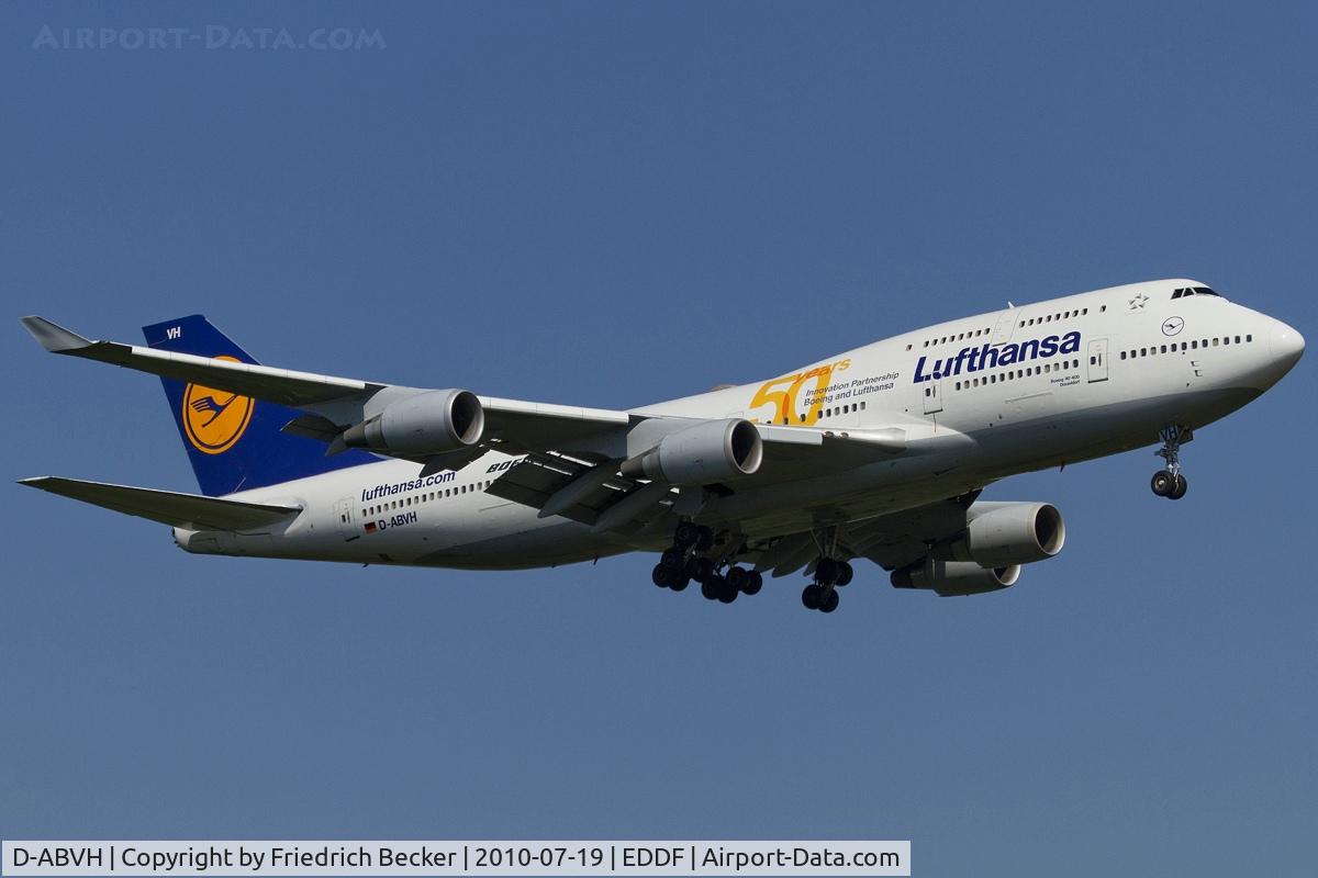 D-ABVH, 1991 Boeing 747-430 C/N 25045, on final RW07R
