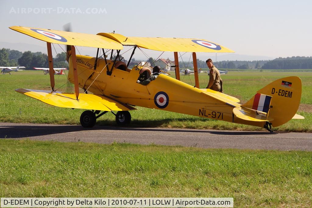 D-EDEM, De Havilland DH-82A Tiger Moth II C/N 86403, De Havilland Canada 	DH-82 Tiger Moth