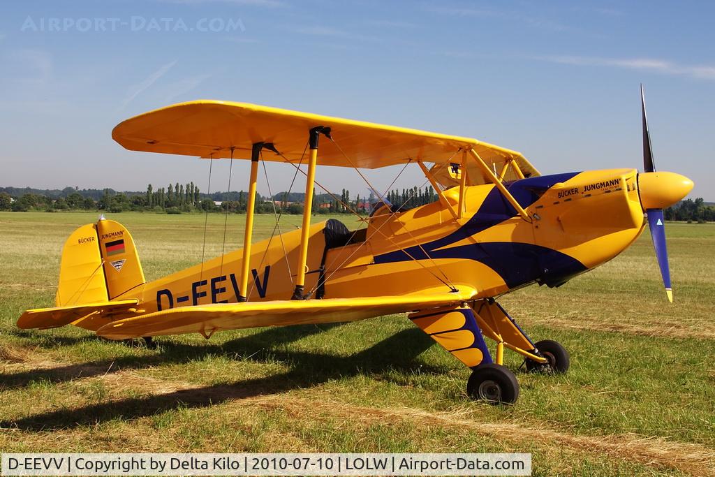 D-EEVV, CASA 1-131E Jungmann C/N 2218, 100 years Airfield Wels-CASA 	1-131E Jungmann