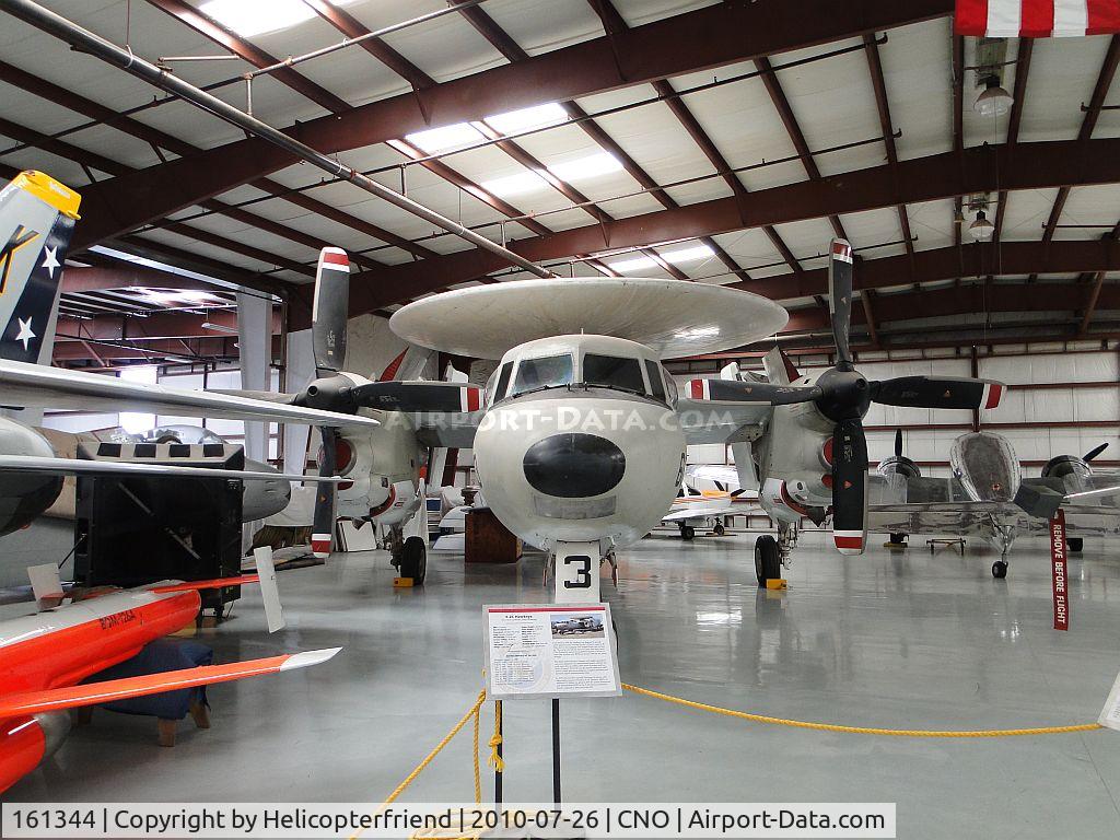 161344, Grumman E-2C Hawkeye C/N A075, On display at Yanks Air Museum, Chino, CA