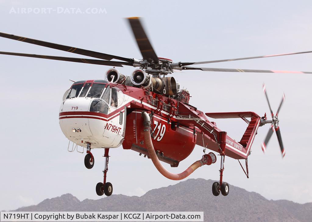 N719HT, 1969 Sikorsky CH-54B Tarhe C/N 64-076, Casa Grande