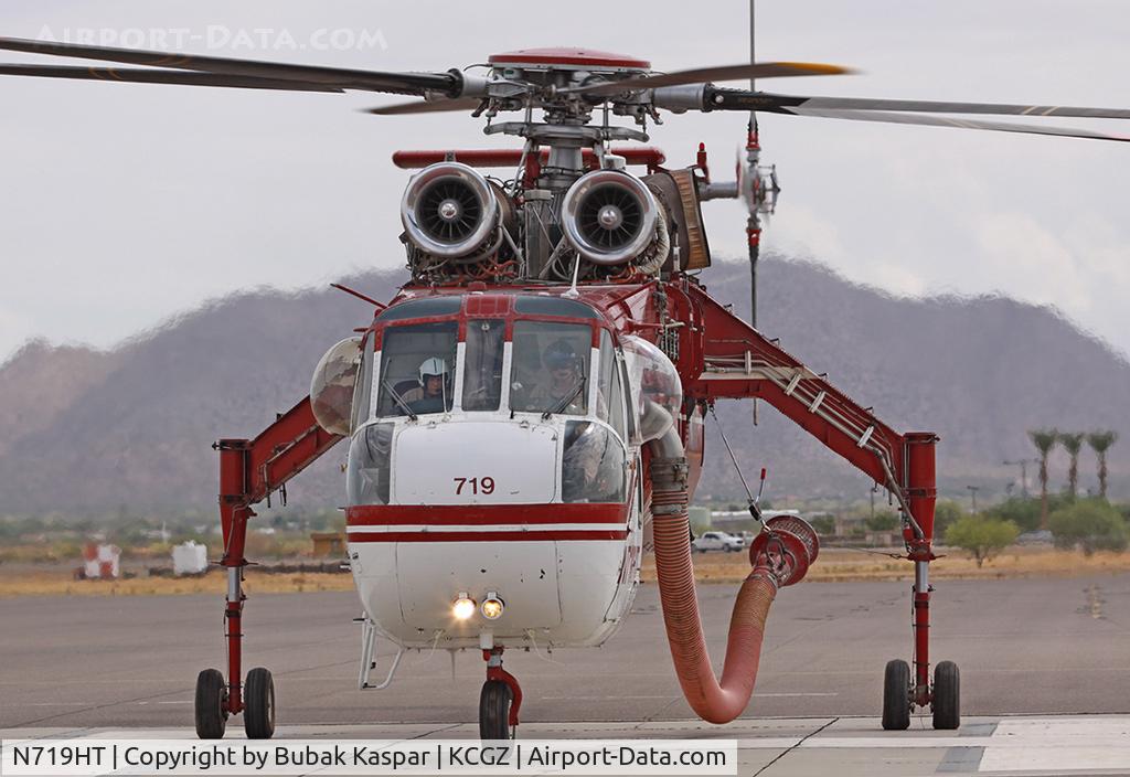 N719HT, 1969 Sikorsky CH-54B Tarhe C/N 64-076, Casa Grande