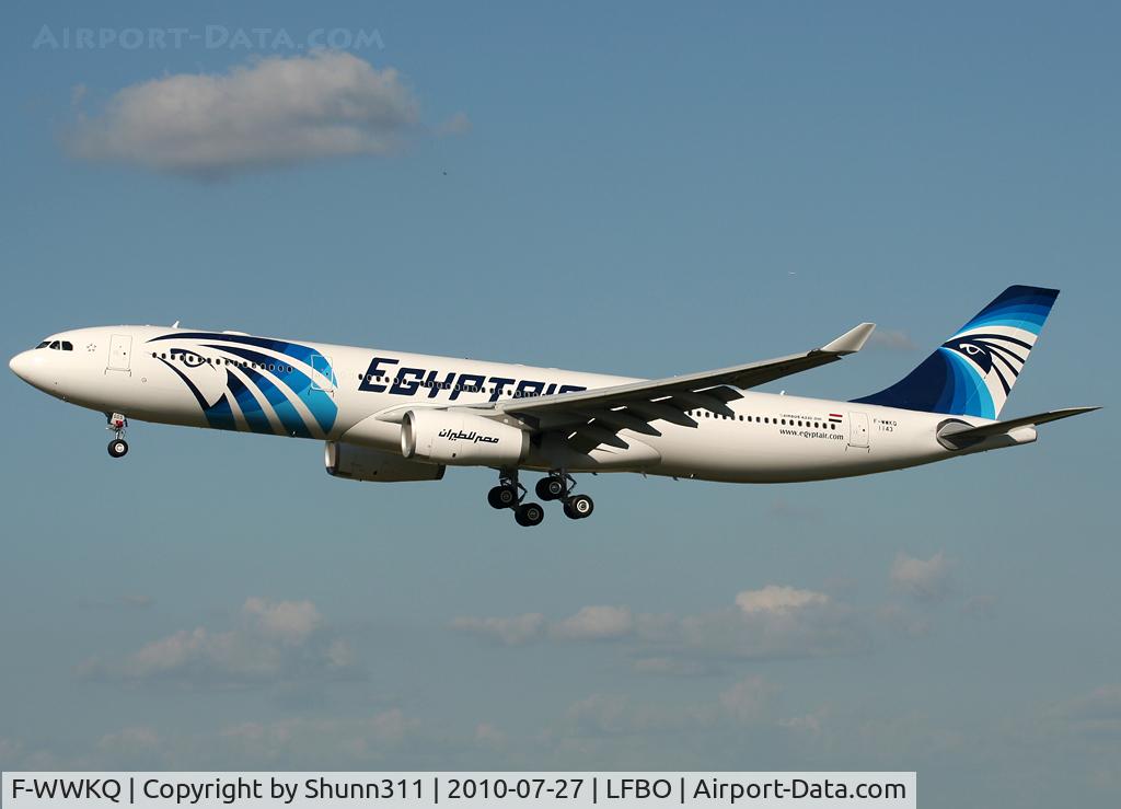F-WWKQ, 2010 Airbus A330-343X C/N 1143, C/n 1143 - To be SU-GDS