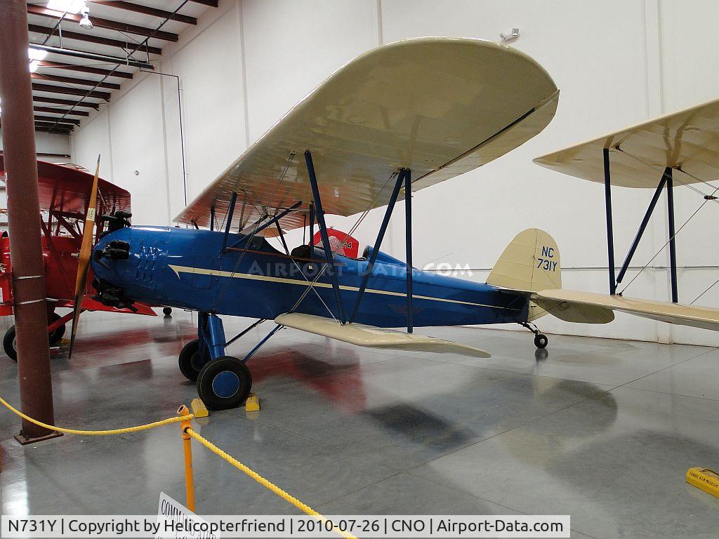 N731Y, 1930 Bird BK C/N 2039-19, Displayed at Yank's Air Museum, Chino, Ca