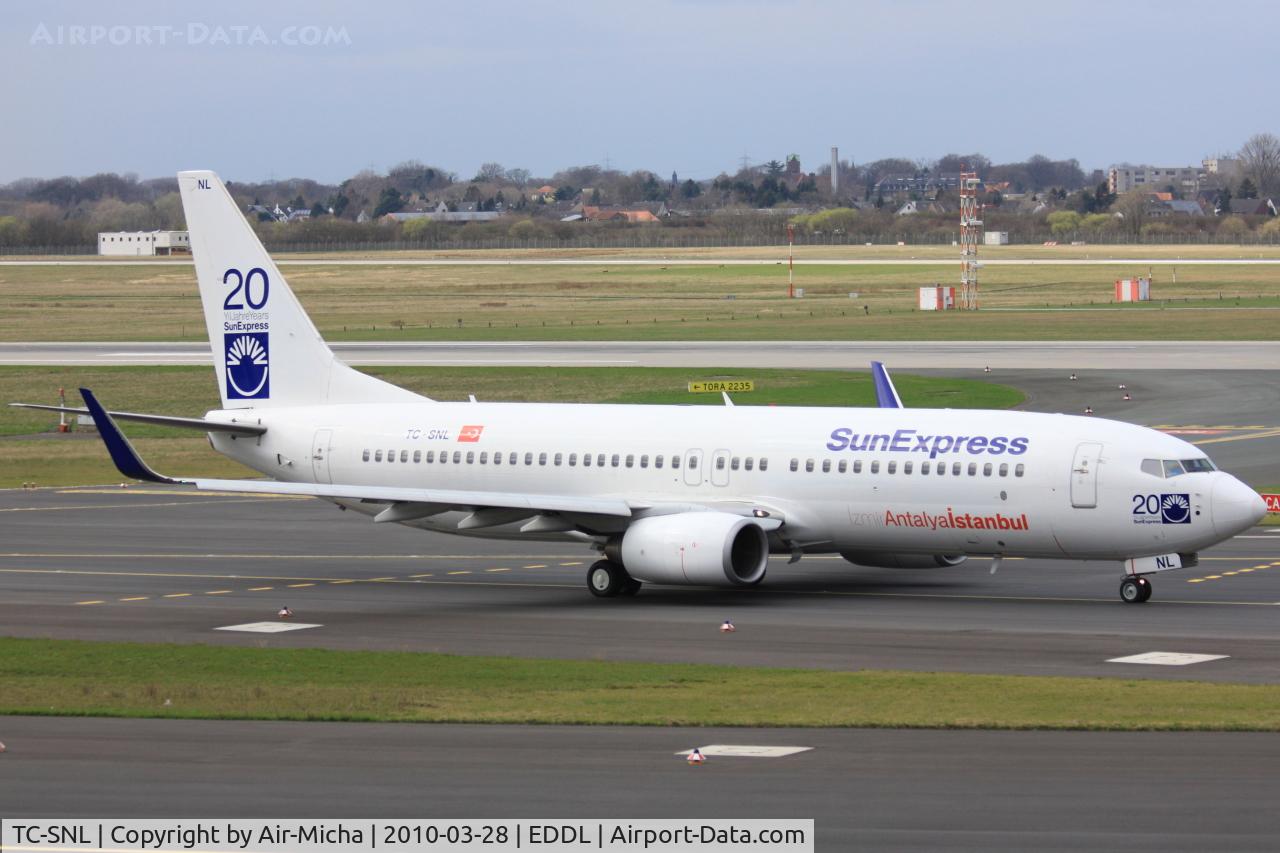 TC-SNL, 2005 Boeing 737-86N C/N 34251, SunExpress, Boeing 737-86N, CN: 34251/1817