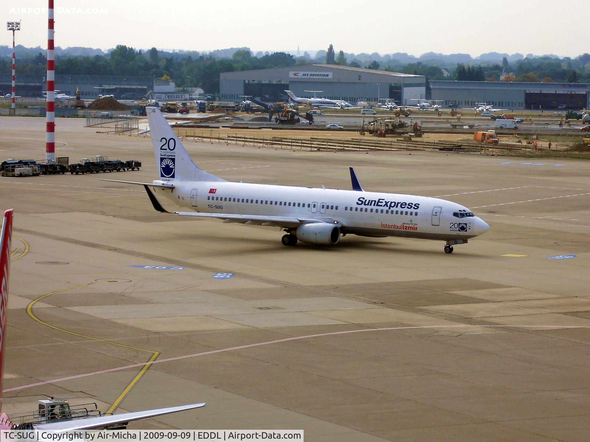 TC-SUG, 2002 Boeing 737-8CX C/N 32365, SunExpress, Boeing 737-8CX, CN: 32365/1209