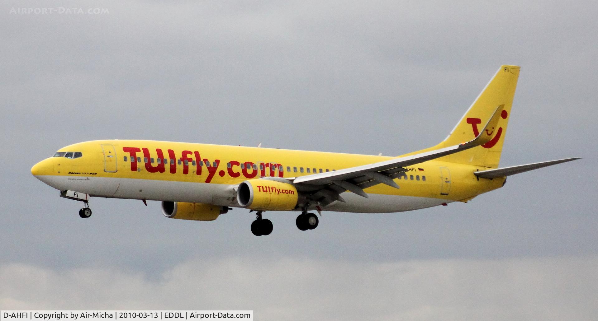 D-AHFI, 1999 Boeing 737-8K5 C/N 27984, Tuifly, Boeing 737-8K5, CN: 27984/220