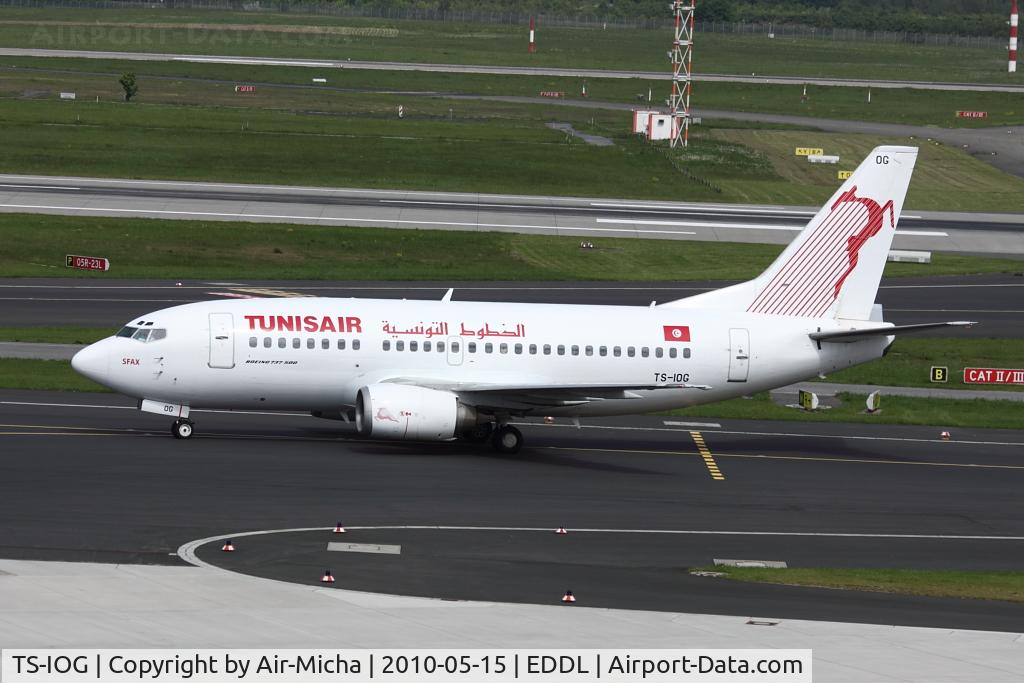 TS-IOG, 1992 Boeing 737-5H3 C/N 26639, Tunisair, Boeing 737-5H3, CN: 26639/2253, Aircraft Name: Sfax