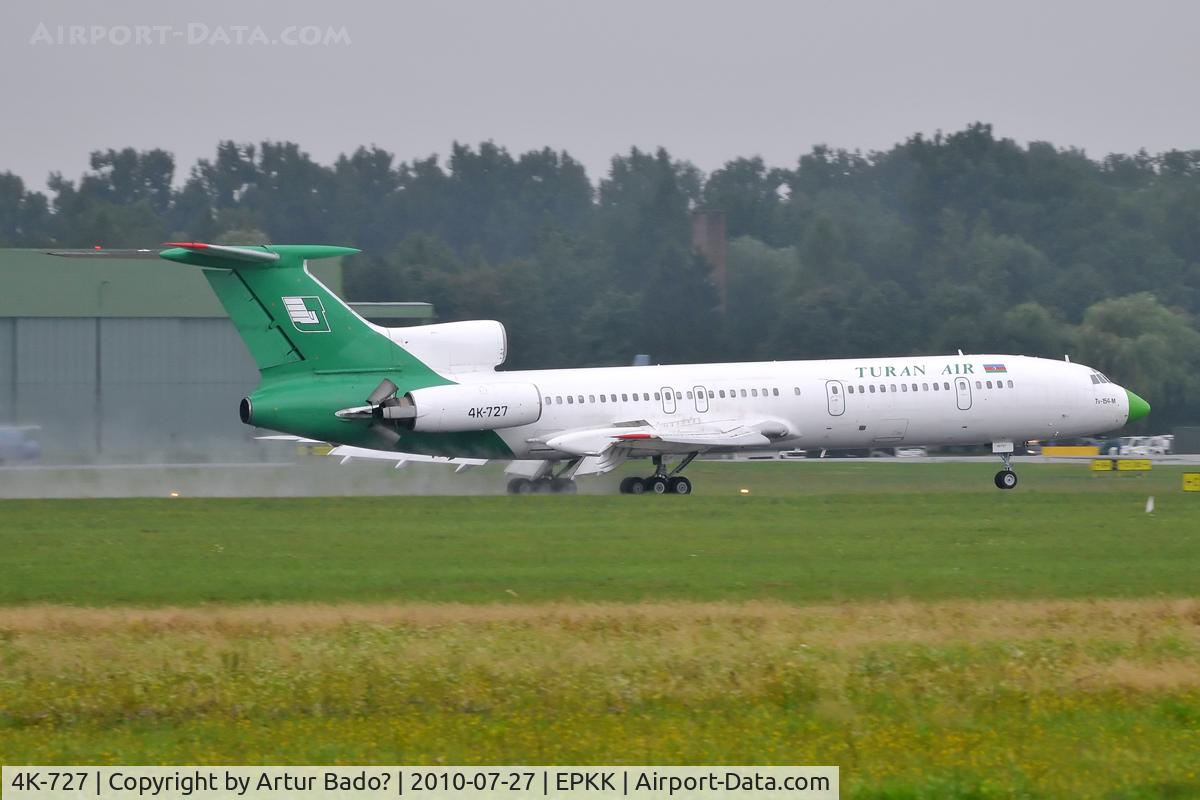 4K-727, 1986 Tupolev Tu-154M C/N 86A727, Turan Air