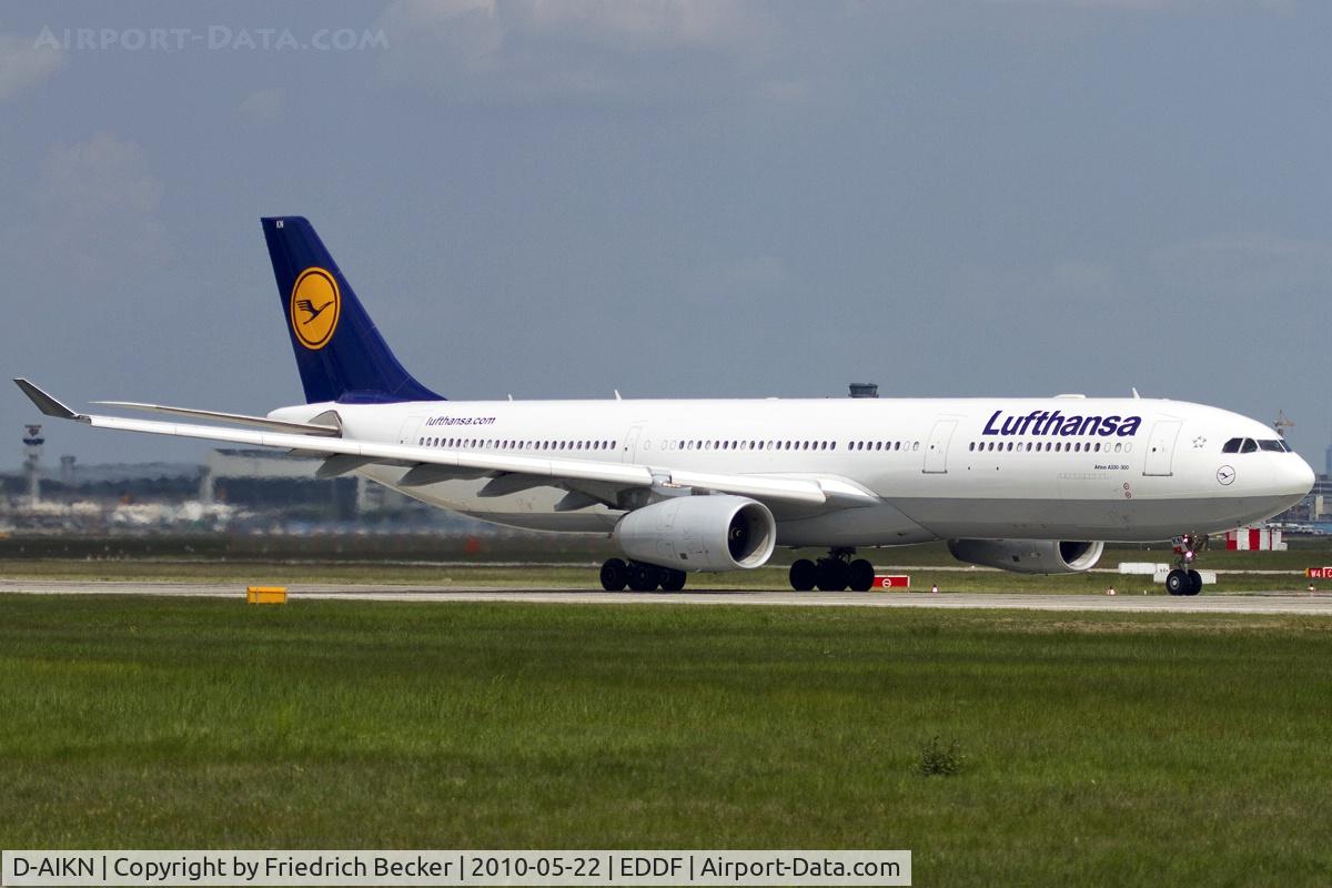D-AIKN, 2008 Airbus A330-343X C/N 922, take off run on RW18W