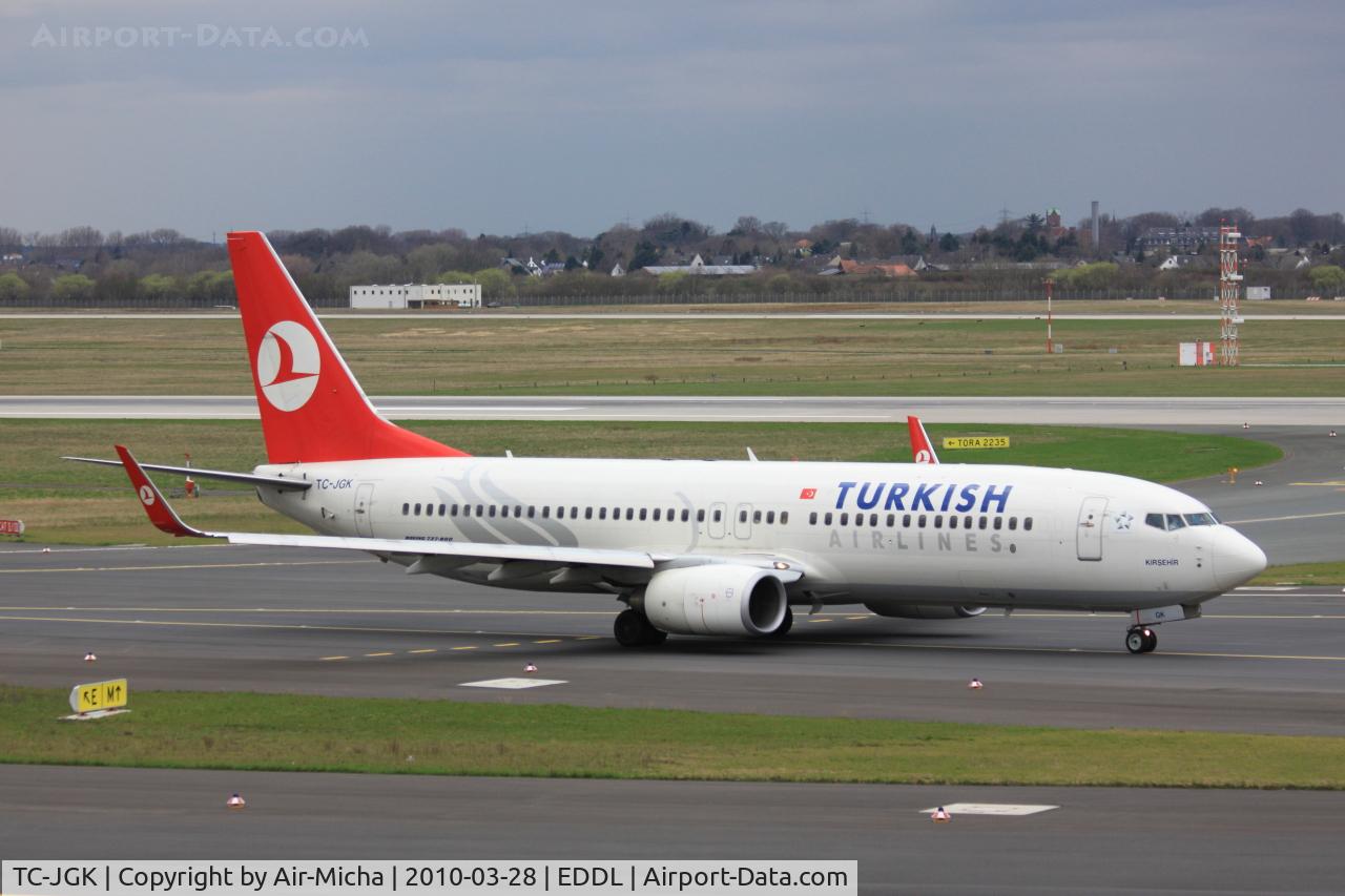 TC-JGK, 2006 Boeing 737-8F2 C/N 34409, Turkish Airlines, Boeing 737-8F2, CN: 34409/1924, Aircraft Name: Kirsehir