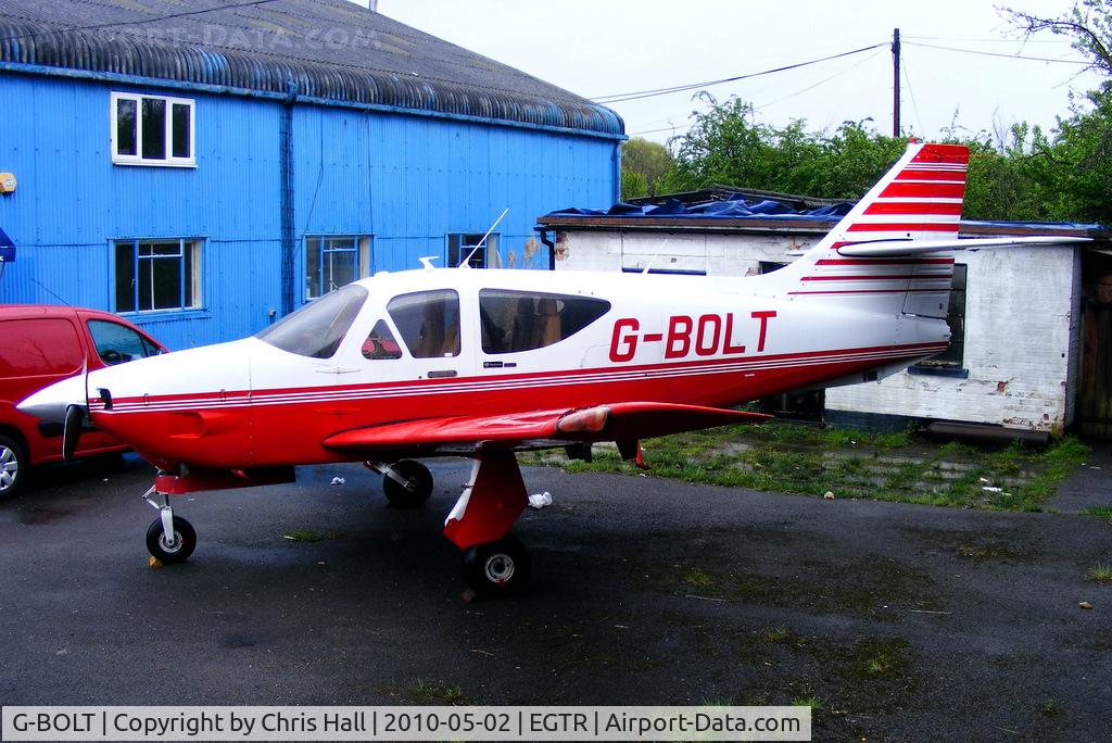 G-BOLT, 1978 Rockwell Commander 114 C/N 14428, privately owned