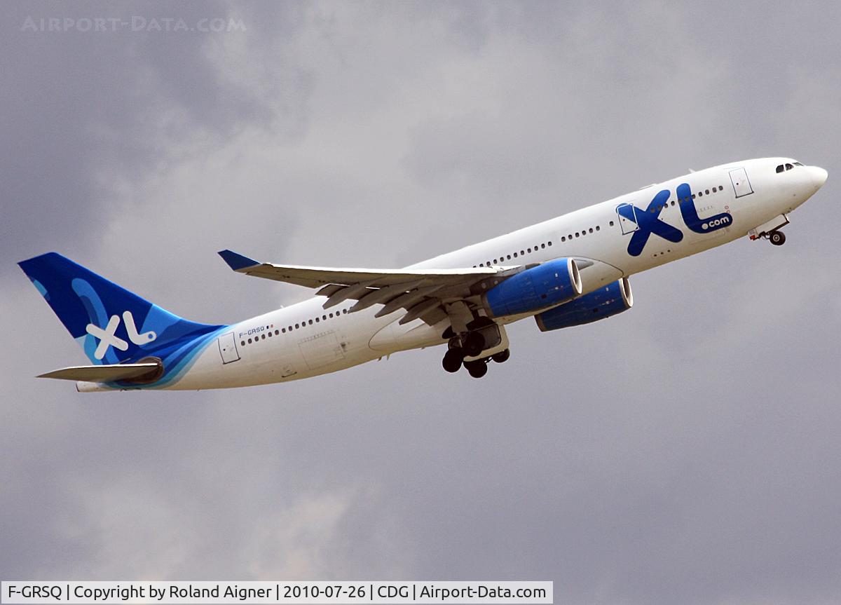 F-GRSQ, 2002 Airbus A330-243 C/N 501, .