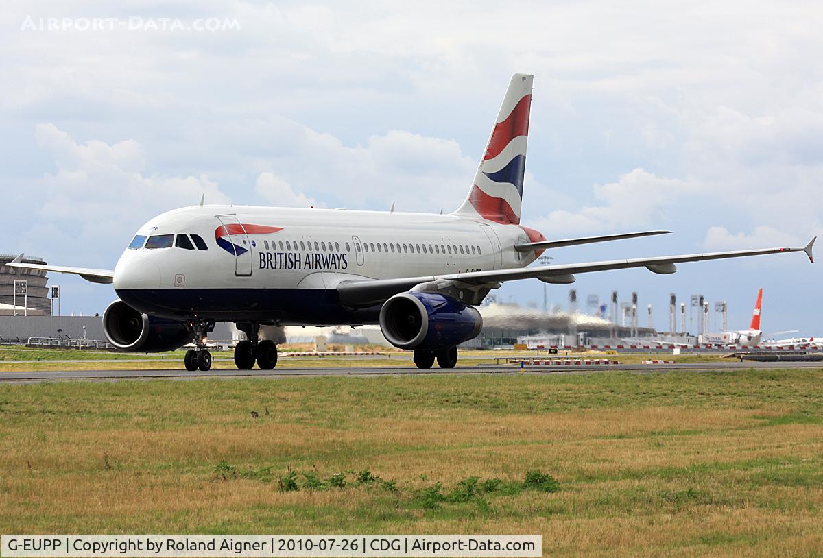 G-EUPP, 2000 Airbus A319-131 C/N 1295, .