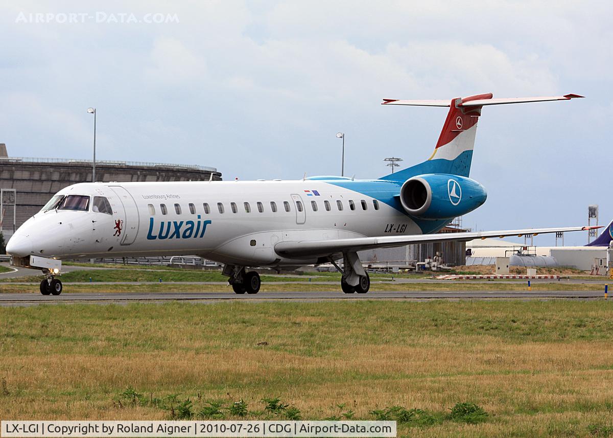 LX-LGI, 2000 Embraer EMB-145LU (ERJ-145LU) C/N 145369, .