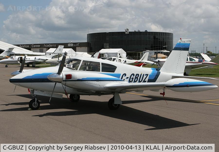 C-GBUZ, 1965 Piper PA-30-160 Twin Comanche Twin Comanche C/N 30-831, Sun-n-fun 2010