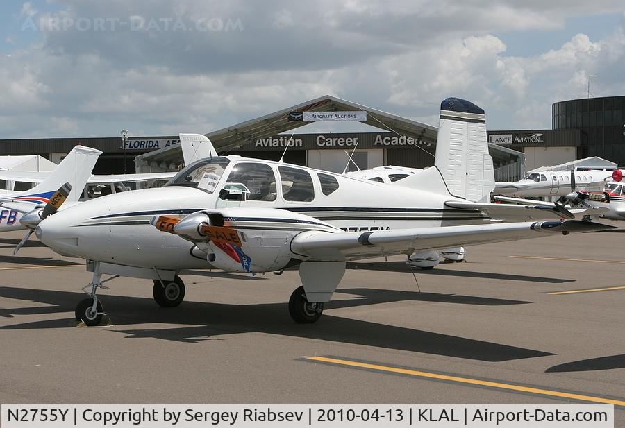 N2755Y, 1958 Beech 95 C/N TD-106, Sun-n-fun 2010