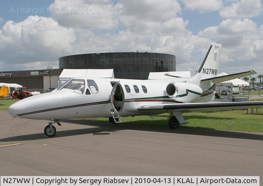 N27WW, 1977 Cessna 501 Citation I/SP C/N 501-0264, Sun-n-fun 2010