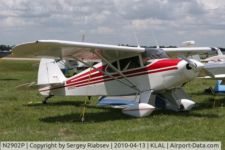 N2902P, 1955 Piper PA-22-150 C/N 22-3168, Sun-n-fun 2010