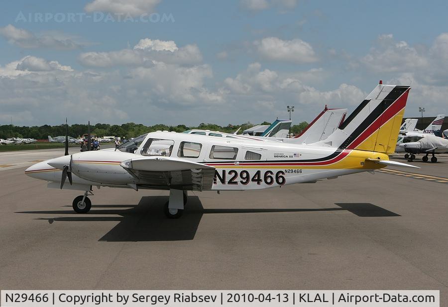 N29466, 1979 Piper PA-34-200T Seneca II C/N 34-7970257, Sun-n-fun 2010