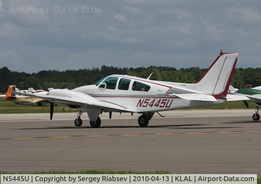 N5445U, 1967 Beech 95-B55 (T42A) Baron C/N TC-1044, Sun-n-fun 2010