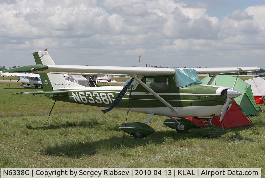 N6338G, 1970 Cessna 150K C/N 15071838, Sun-n-fun 2010