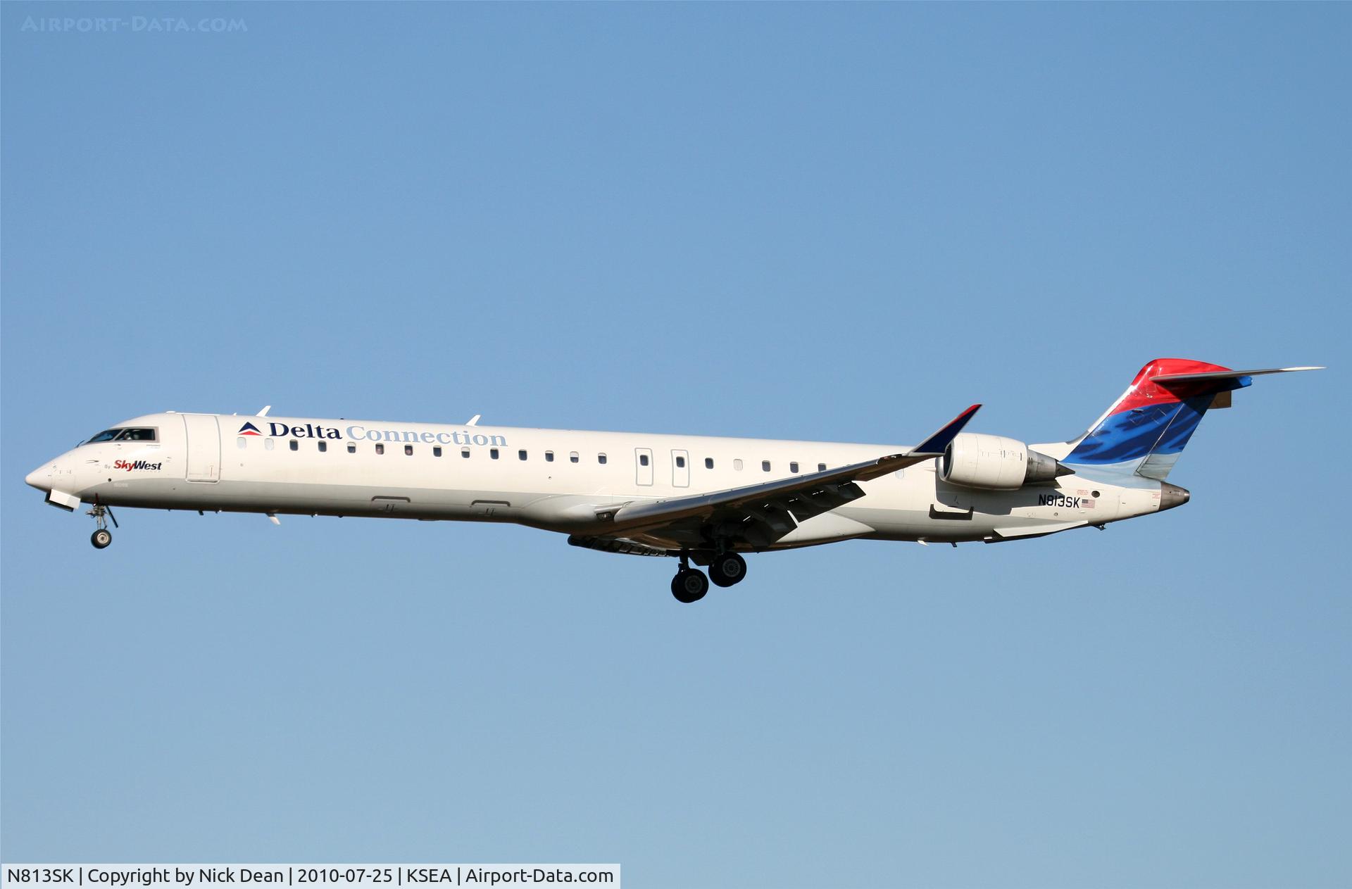 N813SK, 2006 Canadair CL-600-2D24 Regional Jet CRJ-900 C/N 15099, KSEA