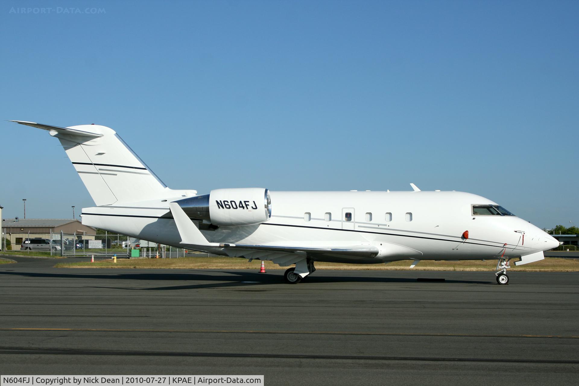 N604FJ, 1986 Canadair Challenger 601-3A (CL-600-2B16) C/N 5001, KPAE