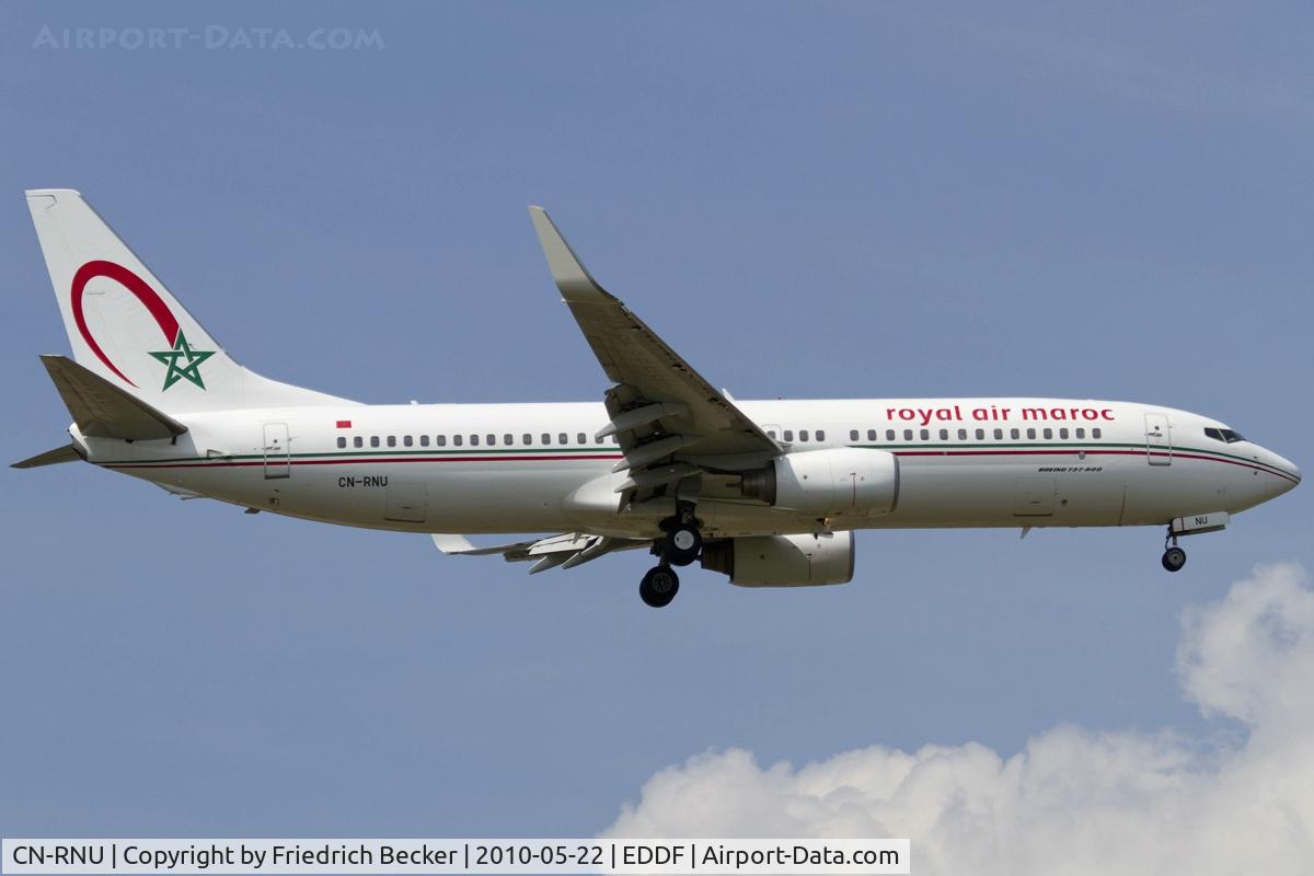 CN-RNU, 2002 Boeing 737-8B6 C/N 28987, on final RW07R