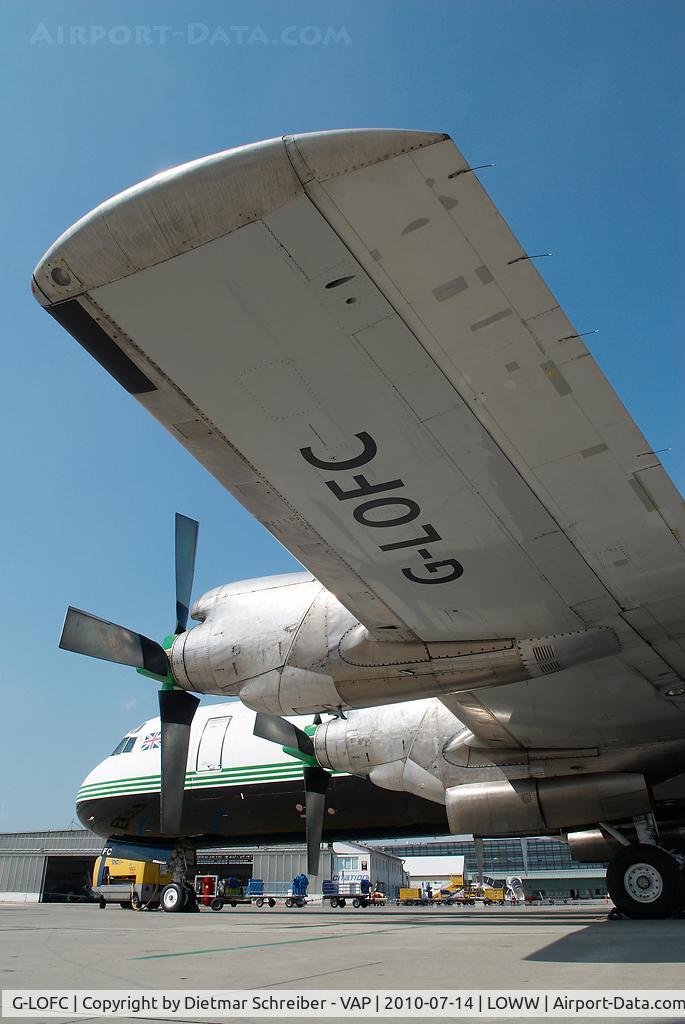 G-LOFC, 1959 Lockheed L-188C(F) Electra C/N 1100, Atlantic Airlines Lockheed Electra