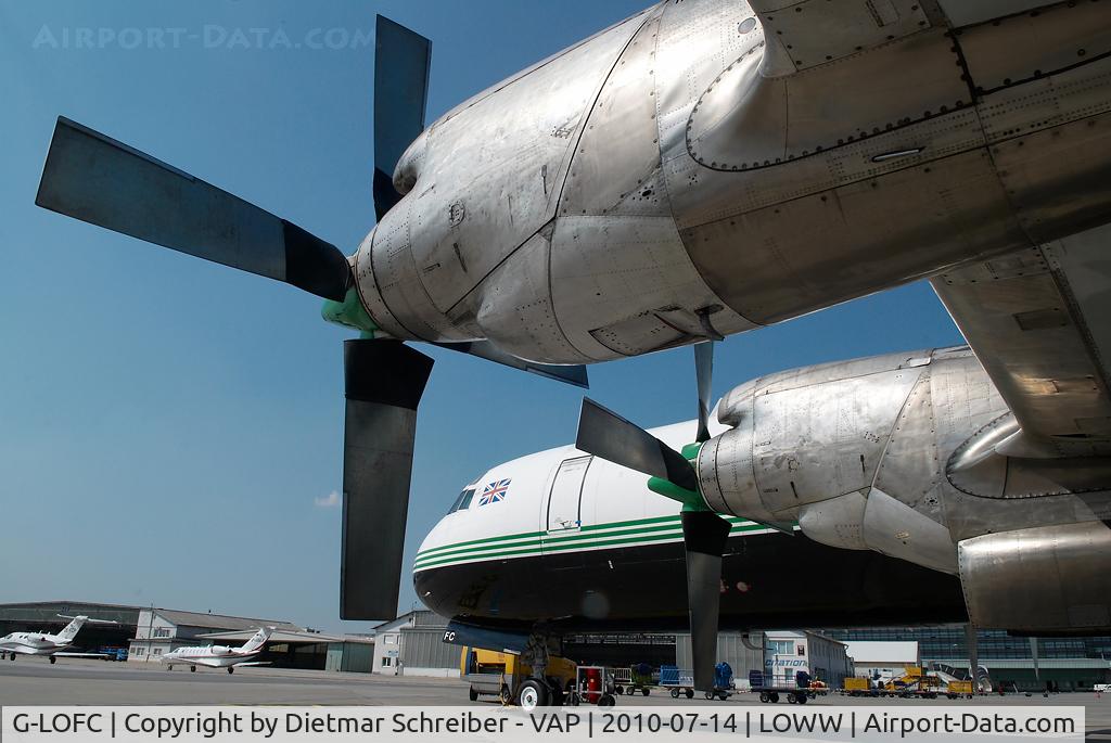 G-LOFC, 1959 Lockheed L-188C(F) Electra C/N 1100, Atlantic Airlines Lockheed Electra