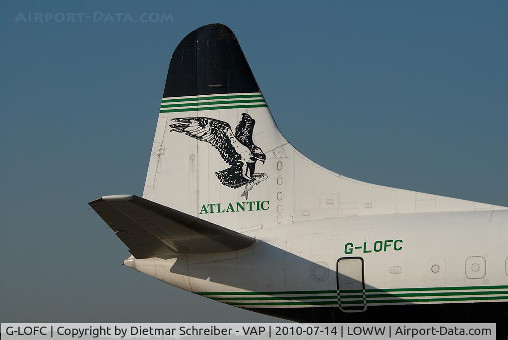 G-LOFC, 1959 Lockheed L-188C(F) Electra C/N 1100, Atlantic Airlines Lockheed Electra