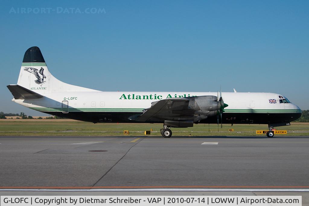 G-LOFC, 1959 Lockheed L-188C(F) Electra C/N 1100, Atlantic Airlines Lockheed Electra