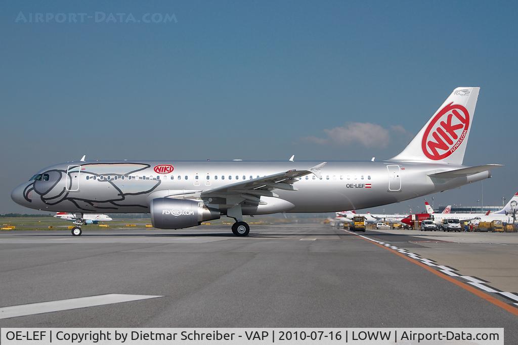 OE-LEF, 2010 Airbus A320-214 C/N 4368, Fly Niki Airbus 320