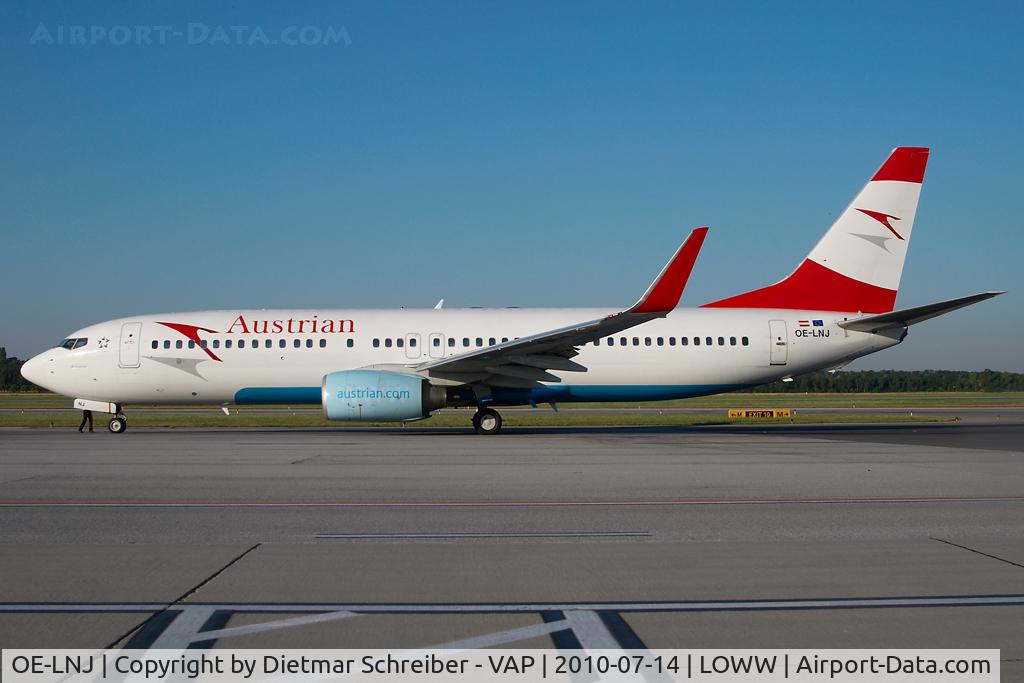OE-LNJ, 1998 Boeing 737-8Z9 C/N 28177, Austrian Airlines Boeing 737-800
