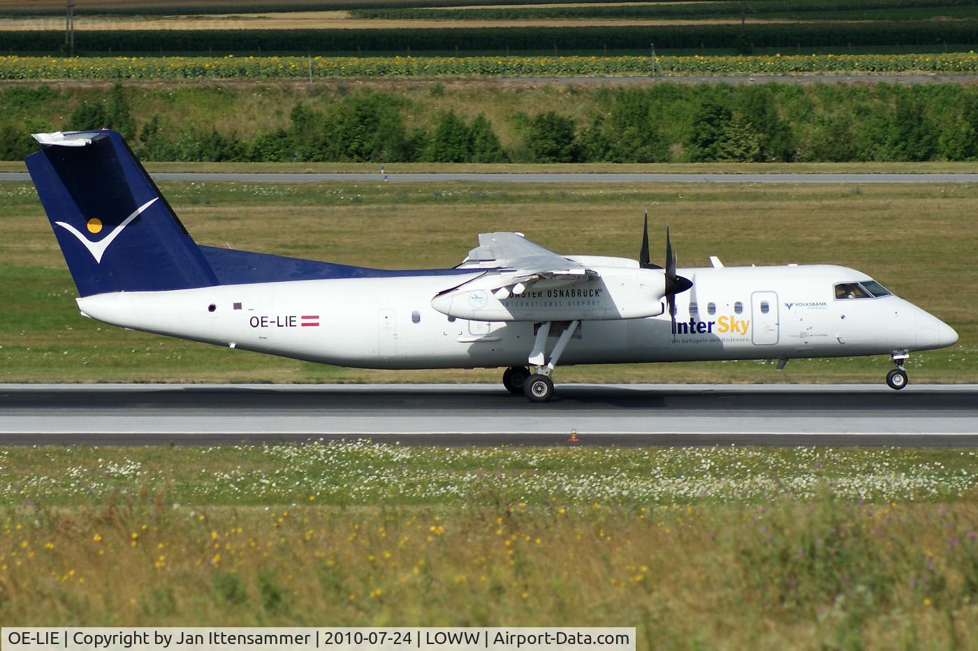 OE-LIE, 2000 De Havilland Canada DHC-8-315Q Dash 8 C/N 546, InerSky 
