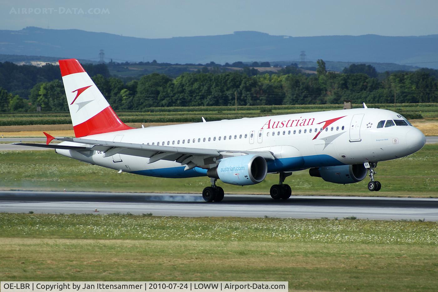 OE-LBR, 2000 Airbus A320-214 C/N 1150, Austrian Airlines