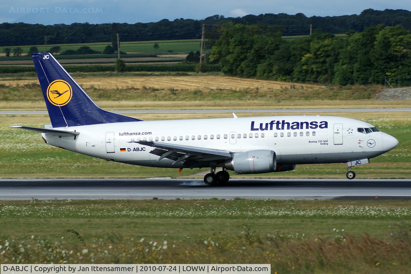 D-ABJC, 1991 Boeing 737-530 C/N 25272, Lufthansa