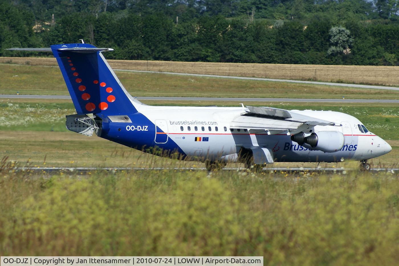 OO-DJZ, 1997 British Aerospace Avro 146-RJ85 C/N E.2305, Brussels Airlines