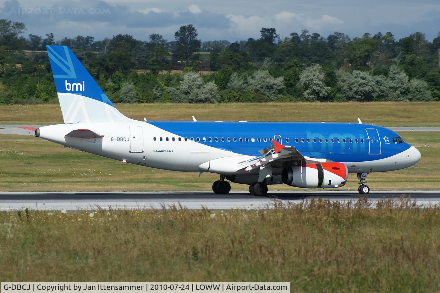 G-DBCJ, 2006 Airbus A319-131 C/N 2981, BMI - British Midland