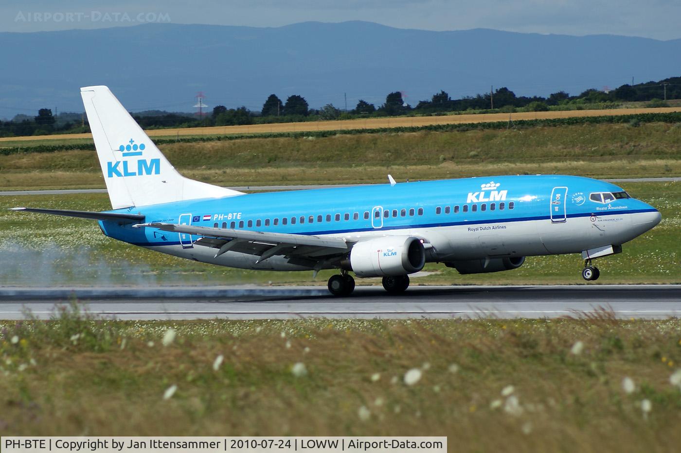 PH-BTE, 1993 Boeing 737-306 C/N 27421, KLM - Royal Dutch Airlines