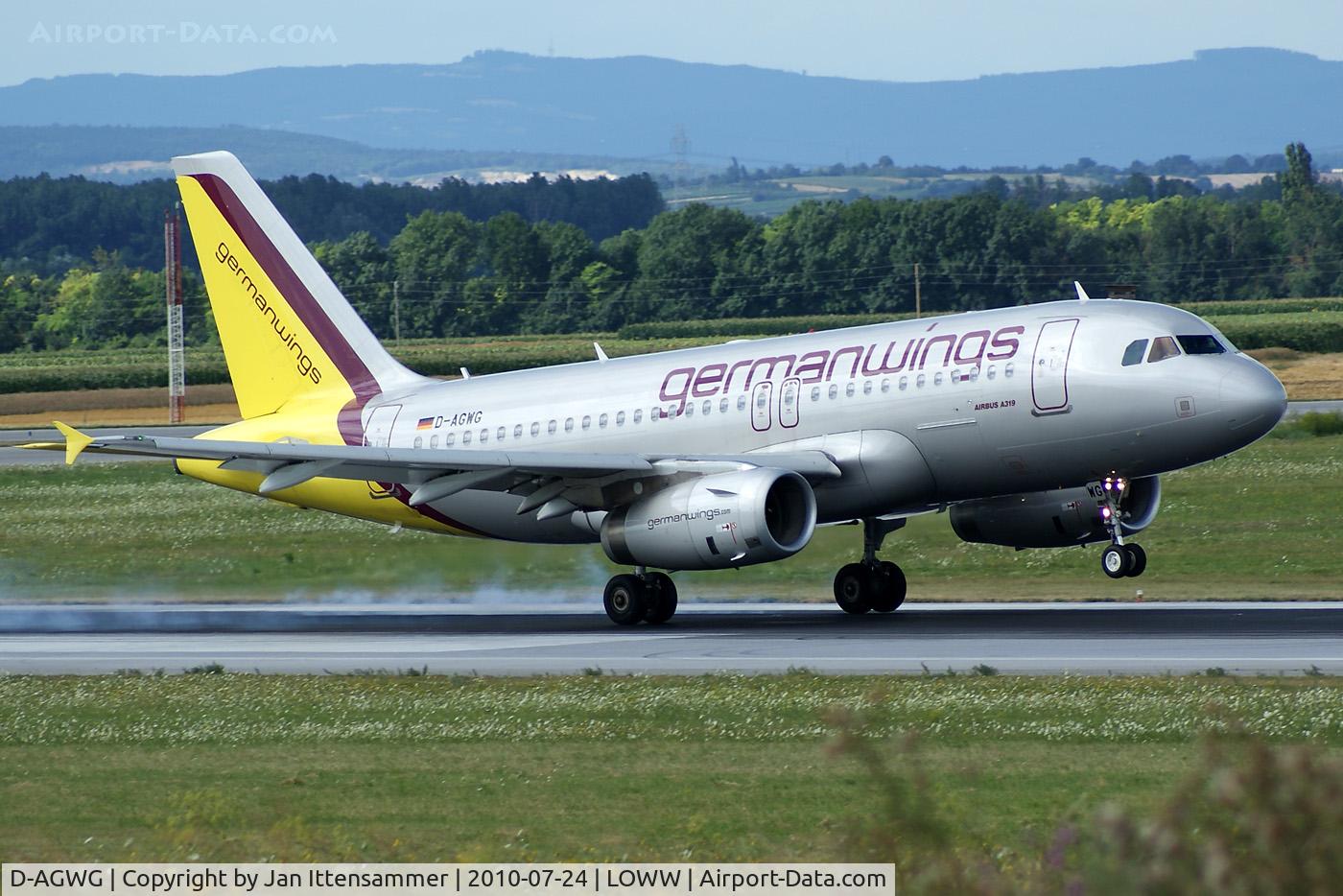 D-AGWG, 2007 Airbus A319-132 C/N 3193, Germanwings