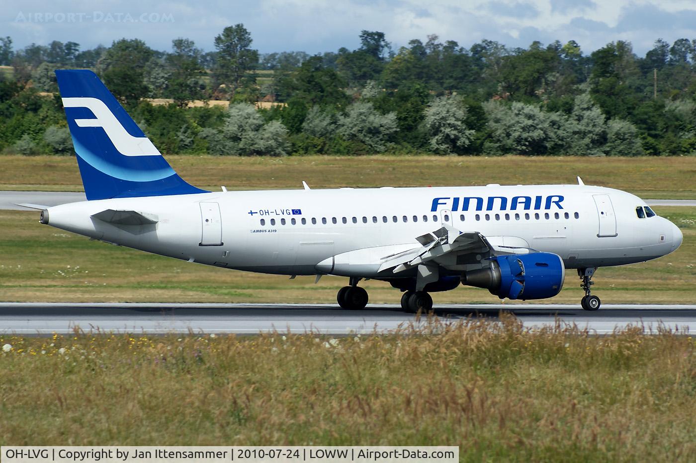 OH-LVG, 2003 Airbus A319-112 C/N 1916, Finnair